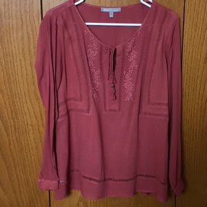 Bohemian peasant blouse